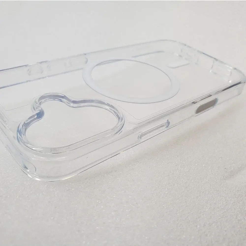 TORRAS Magnetic Clear Case for iPhone 16 6.1 Inch - Clear MagSafe Cover